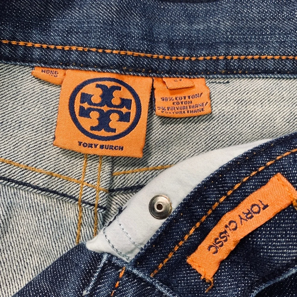Tory Burch Tory Classic Bootcut Jeans 27 4